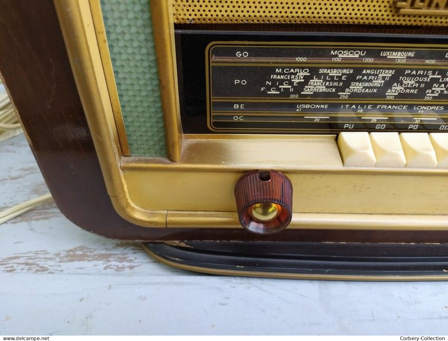 Ancien Poste Radio TSF Marque Sonaphone - Empfänger