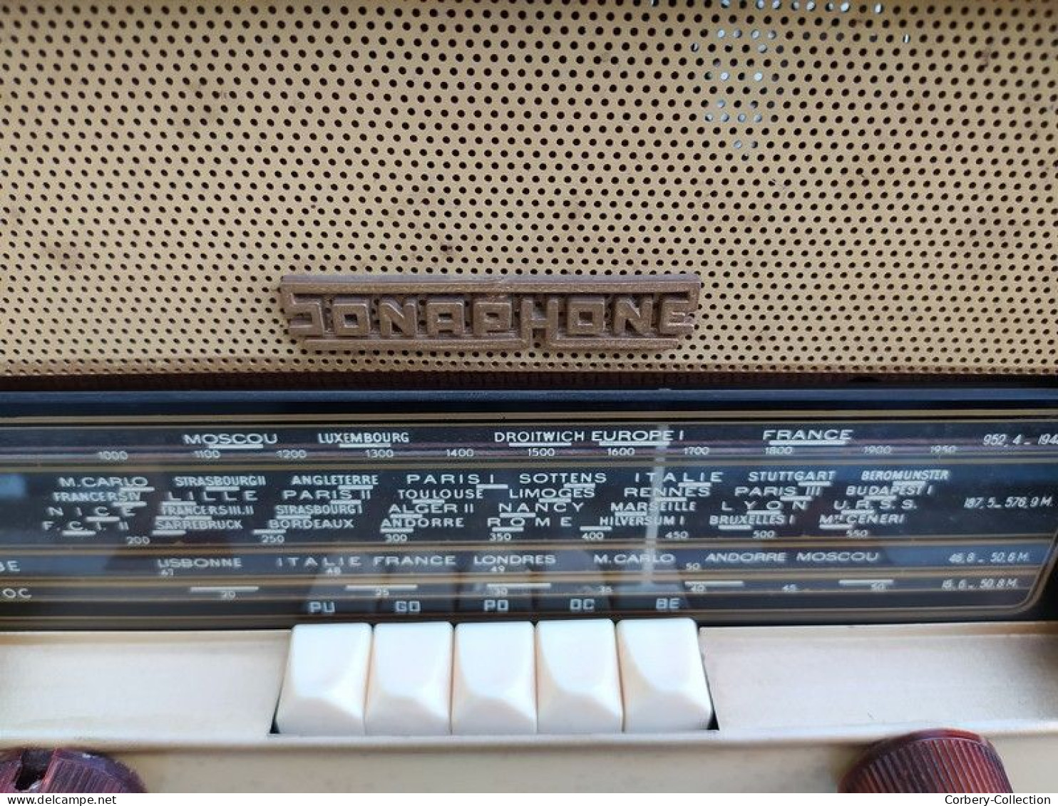 Ancien Poste Radio TSF Marque Sonaphone - Empfänger