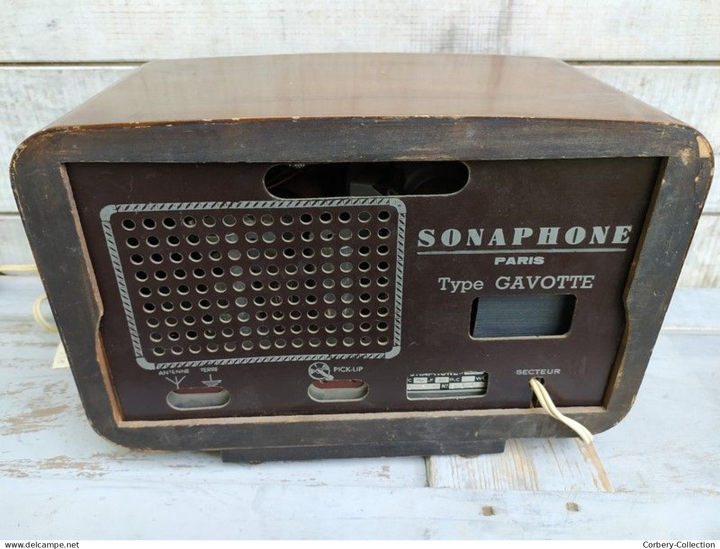 Ancien Poste Radio TSF Marque Sonaphone