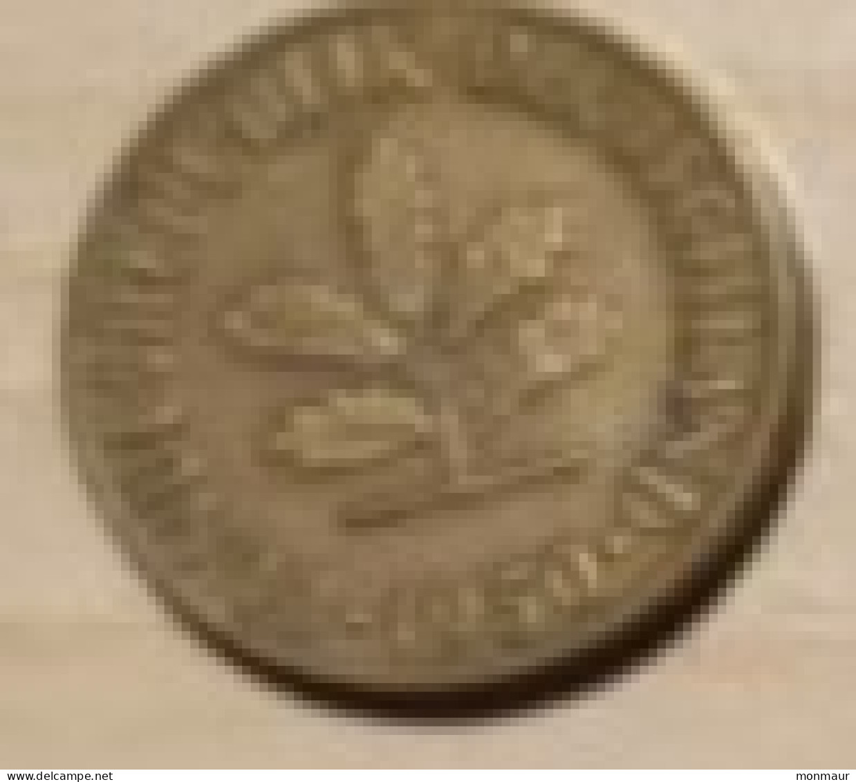 GERMANIA 1950 5 PFENNING - 5 Pfennig