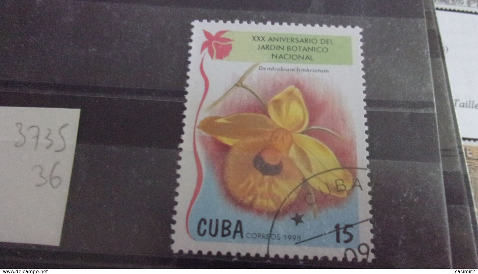 CUBA  YVERT N° 3736 - Oblitérés