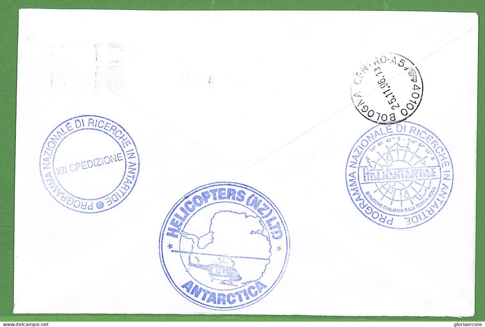 Ae3439 - NEW ZEALAND - Postal History - ANTARCTIC BASE  - TERRA NOVA 1996 - Bases Antarctiques