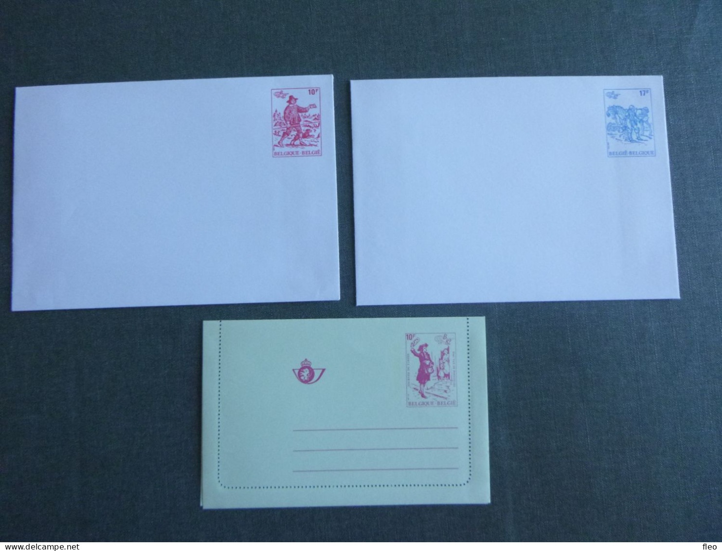 1980 TELEGRAM BRIEF** Plus Perfect & Enveloppes-lettres Belgica 82 - Aérogrammes