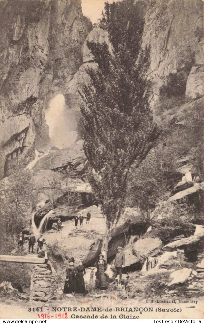 FRANCE -  Notre Dame De Briançon - Cascade De La Glaize -  Carte Postale Ancienne - Autres & Non Classés