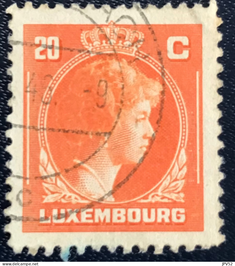 Luxembourg - Luxemburg - C18/33 - 1944 - (°)used - Michel 349 - Groothertogin Charlotte - 1944 Charlotte De Profil à Droite