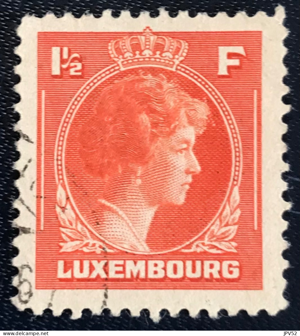 Luxembourg - Luxemburg - C18/33 - 1944 - (°)used - Michel 361 - Groothertogin Charlotte - 1944 Charlotte Right-hand Side