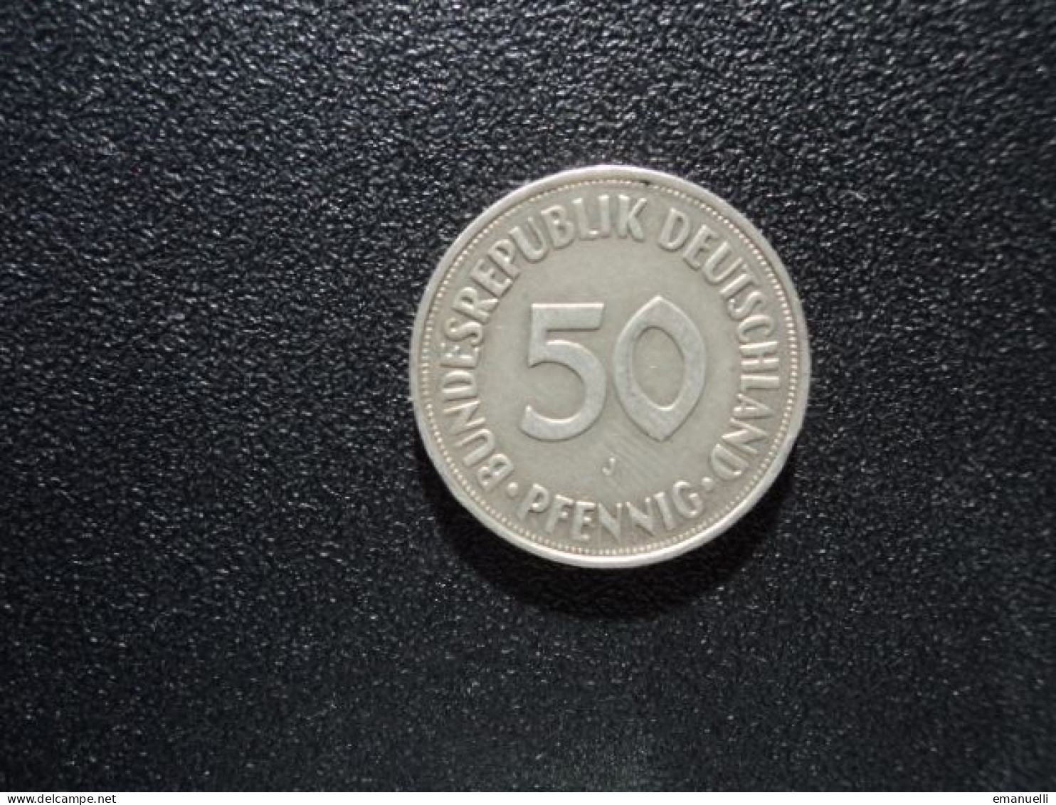 RÉPUBLIQUE FÉDÉRALE  ALLEMANDE : 50 PFENNIG   1974 J    KM 109.2     SUP - 50 Pfennig