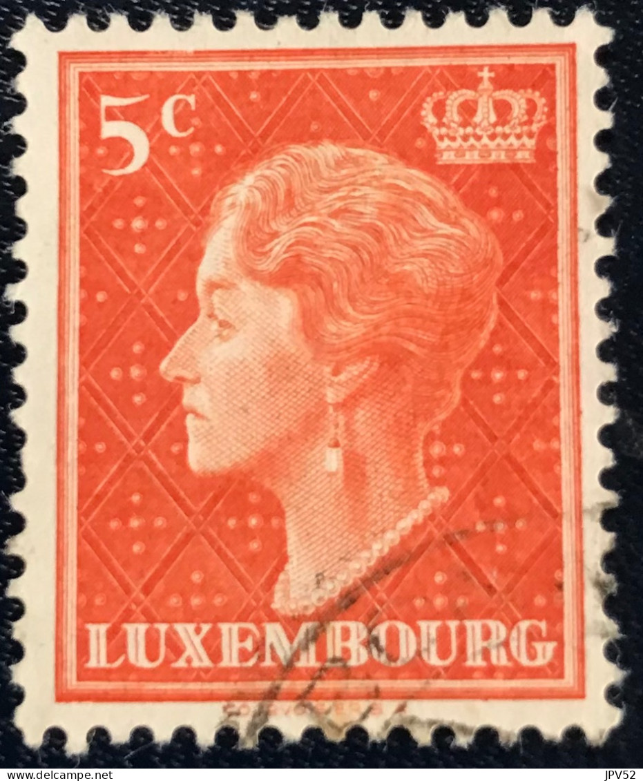 Luxembourg - Luxemburg - C18/33 - 1951 - (°)used - Michel 442 - Groothertogin Charlotte - 1948-58 Charlotte Di Profilo Sinistro