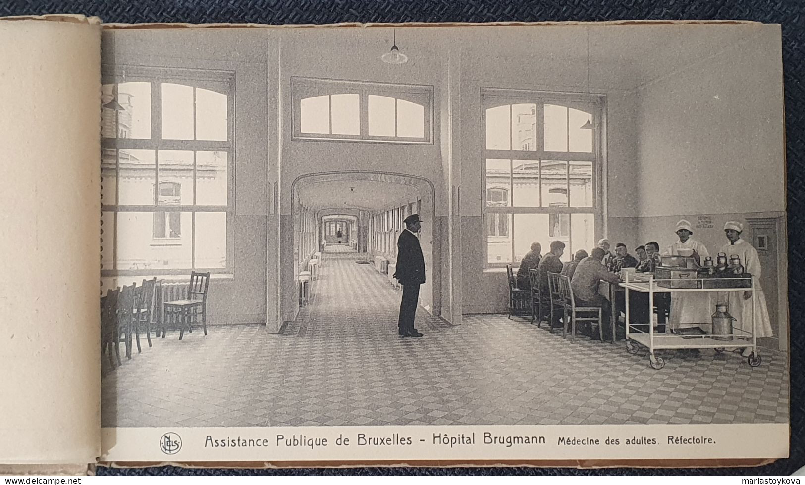 1938. Sammelheftchen Mit 26 Postkarten. Assistance Publique De Bruxelles. Hopital Brugmann. - Salute, Ospedali