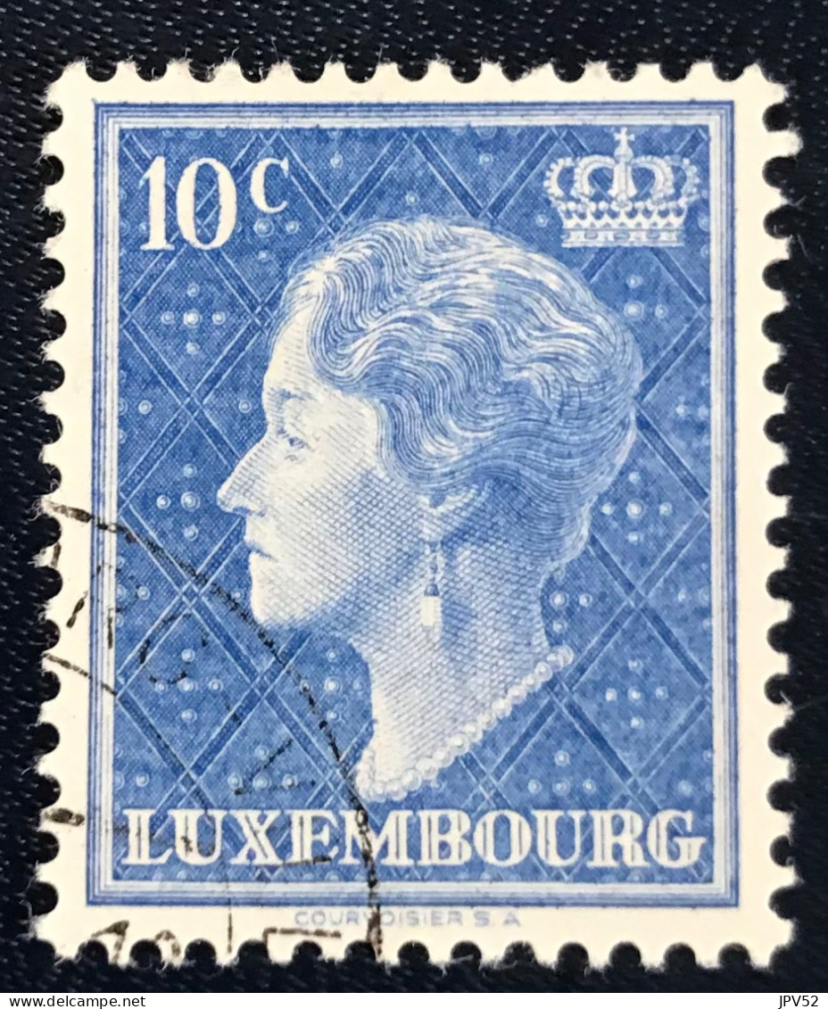 Luxembourg - Luxemburg - C18/33 - 1951 - (°)used - Michel 443 - Groothertogin Charlotte - 1948-58 Charlotte Left-hand Side