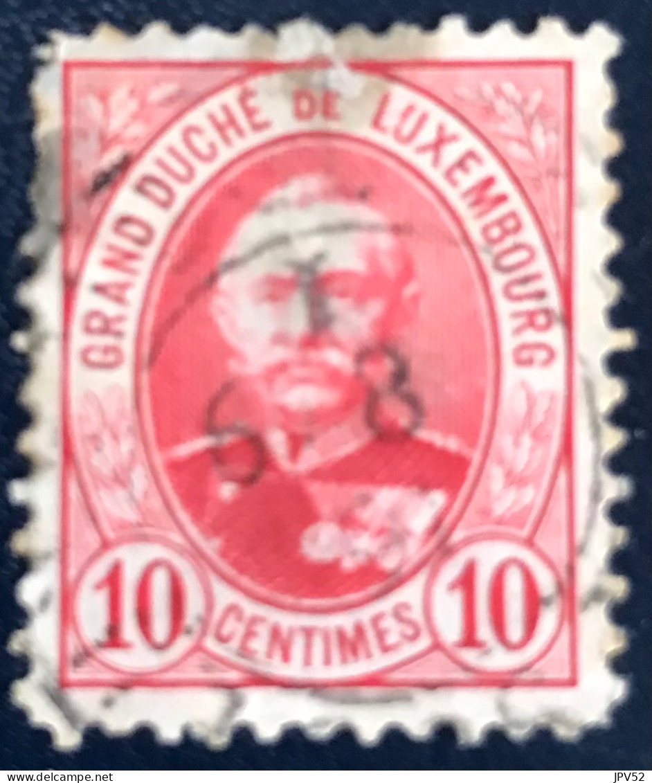 Luxembourg - Luxemburg - C18/33 - 1891 - (°)used - Michel 57 - Groothertog Adolf - 1891 Adolfo Di Fronte