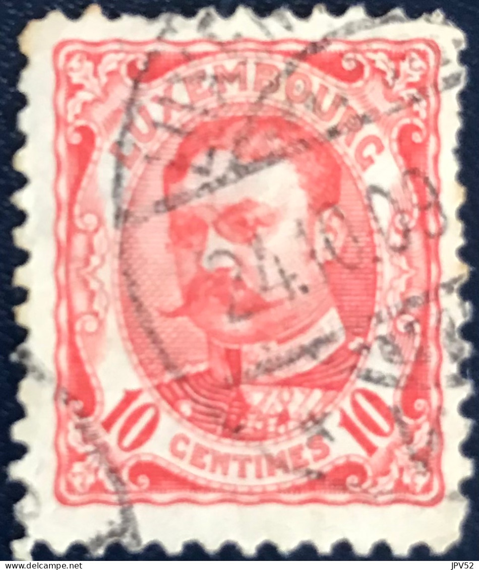Luxembourg - Luxemburg - C18/33 - 1906 - (°)used - Michel 72 - Groothertog Willem IV - 1906 Guglielmo IV