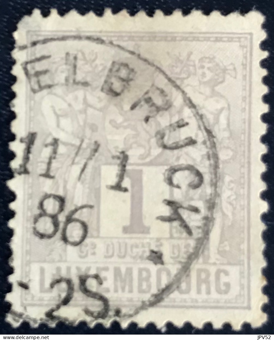 Luxembourg - Luxemburg - C18/33 - 1882 - (°)used - Michel 45 - Allegorie - 1882 Allégorie