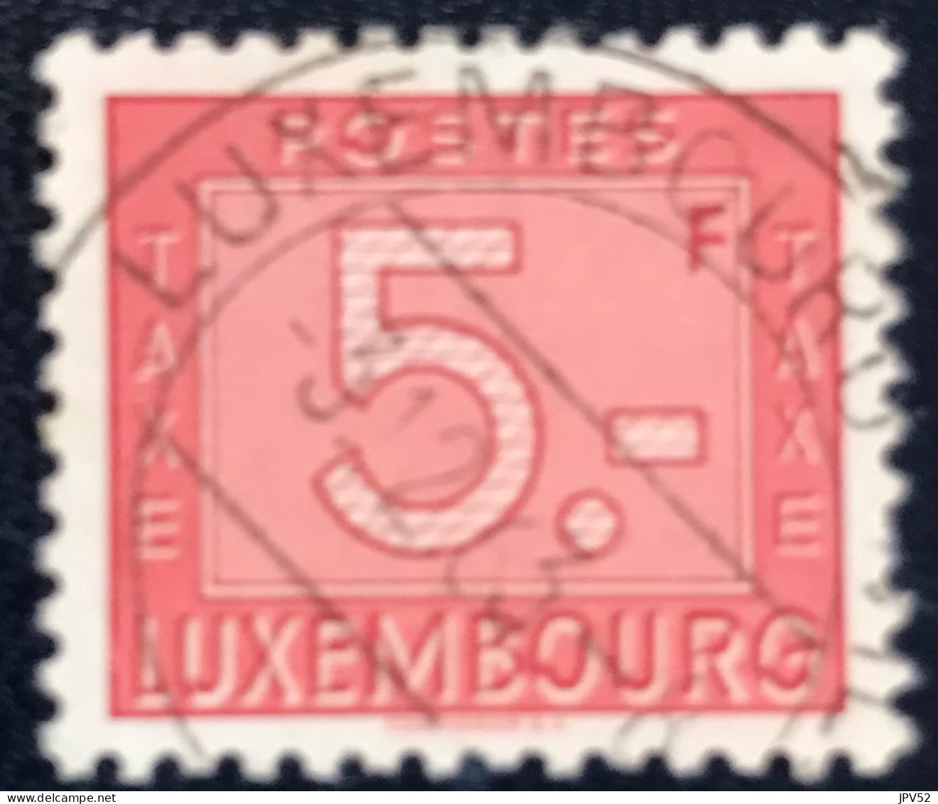 Luxembourg - Luxemburg - C18/33 - 1946 - (°)used - Michel 34 - Strafport - Cijfer - LUXEMBOURG - Portomarken
