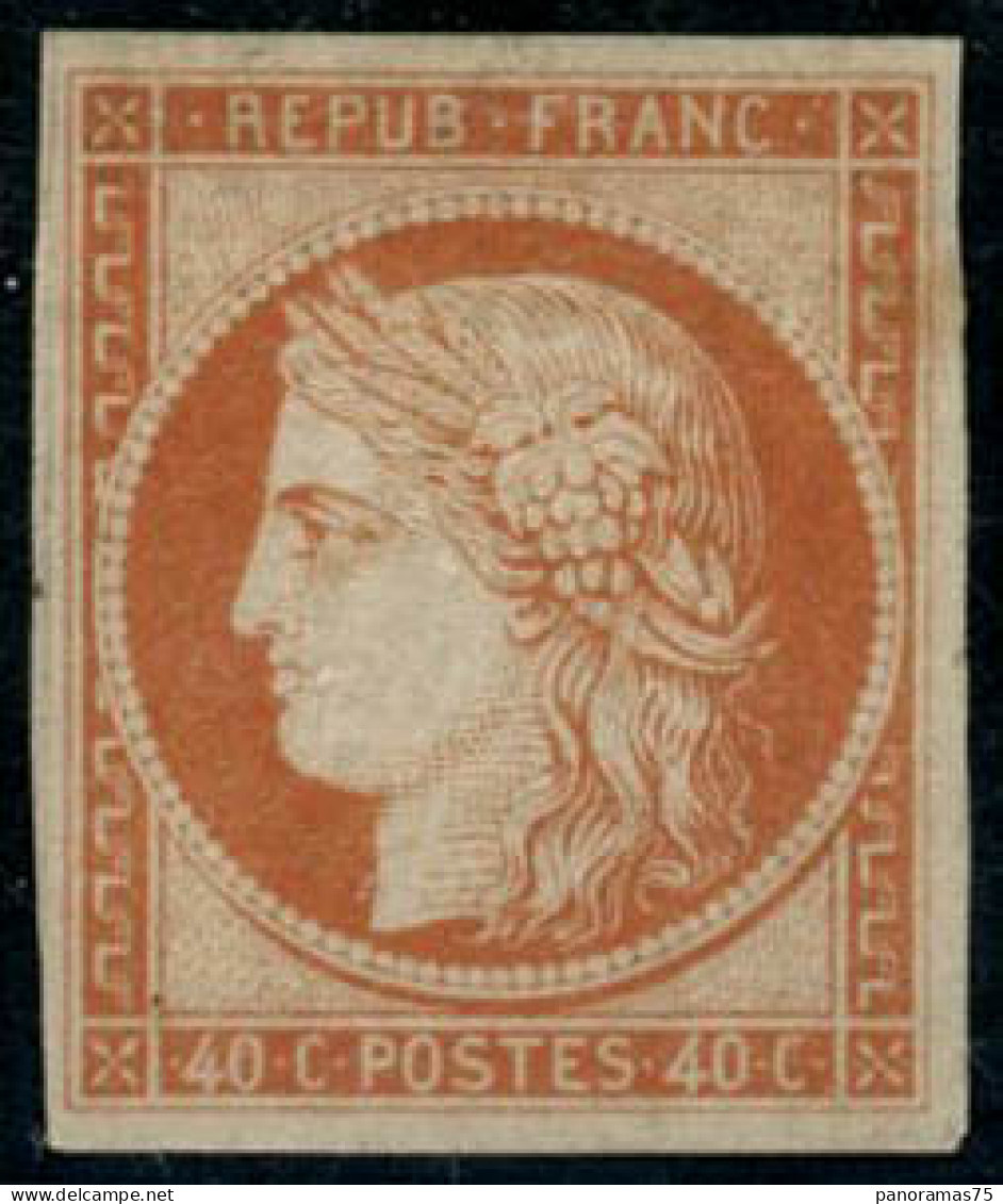 ** N°5A 40c Orange Foncé - TB - 1849-1850 Ceres