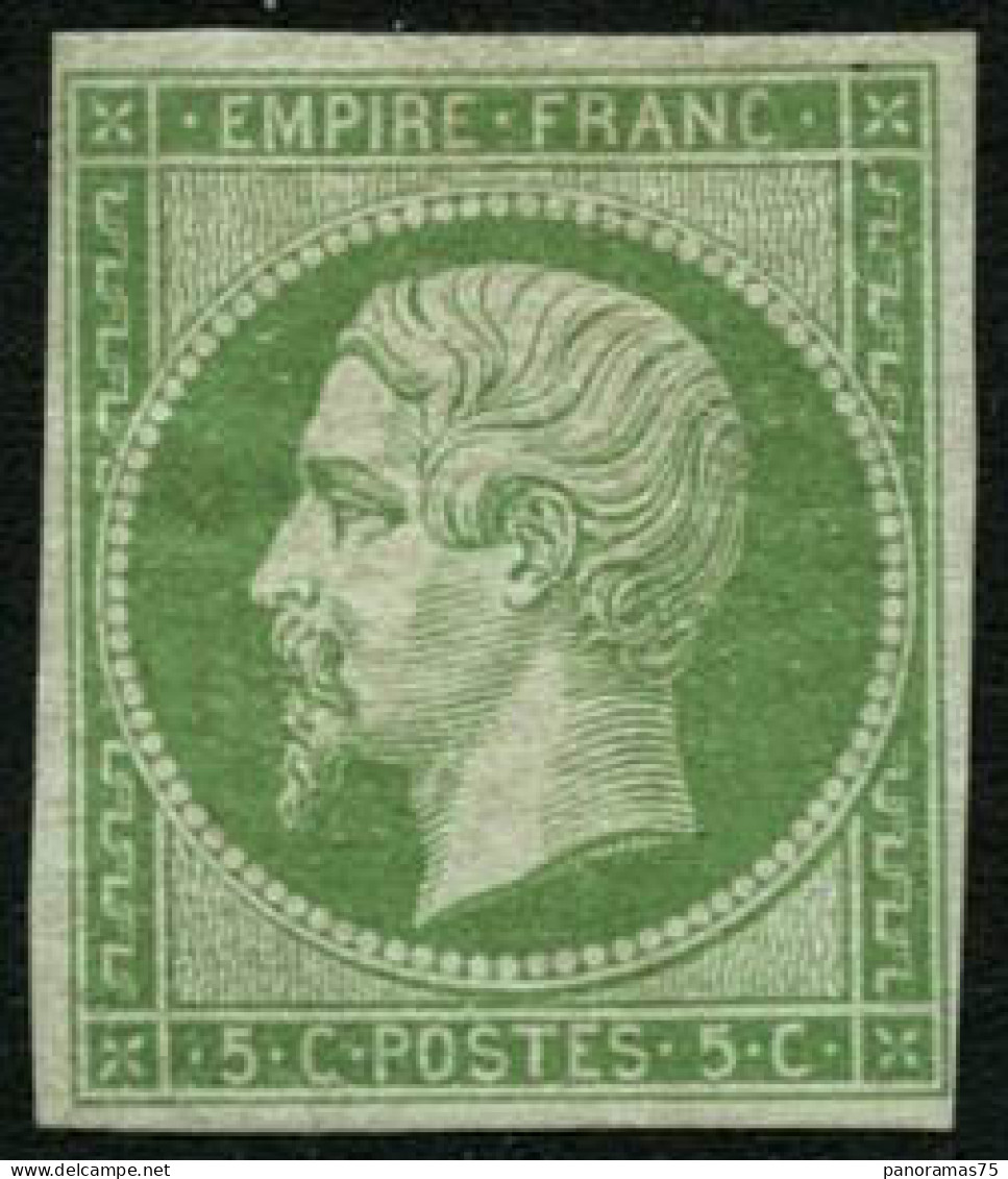 ** N°12 5c Vert - B - 1853-1860 Napoleon III