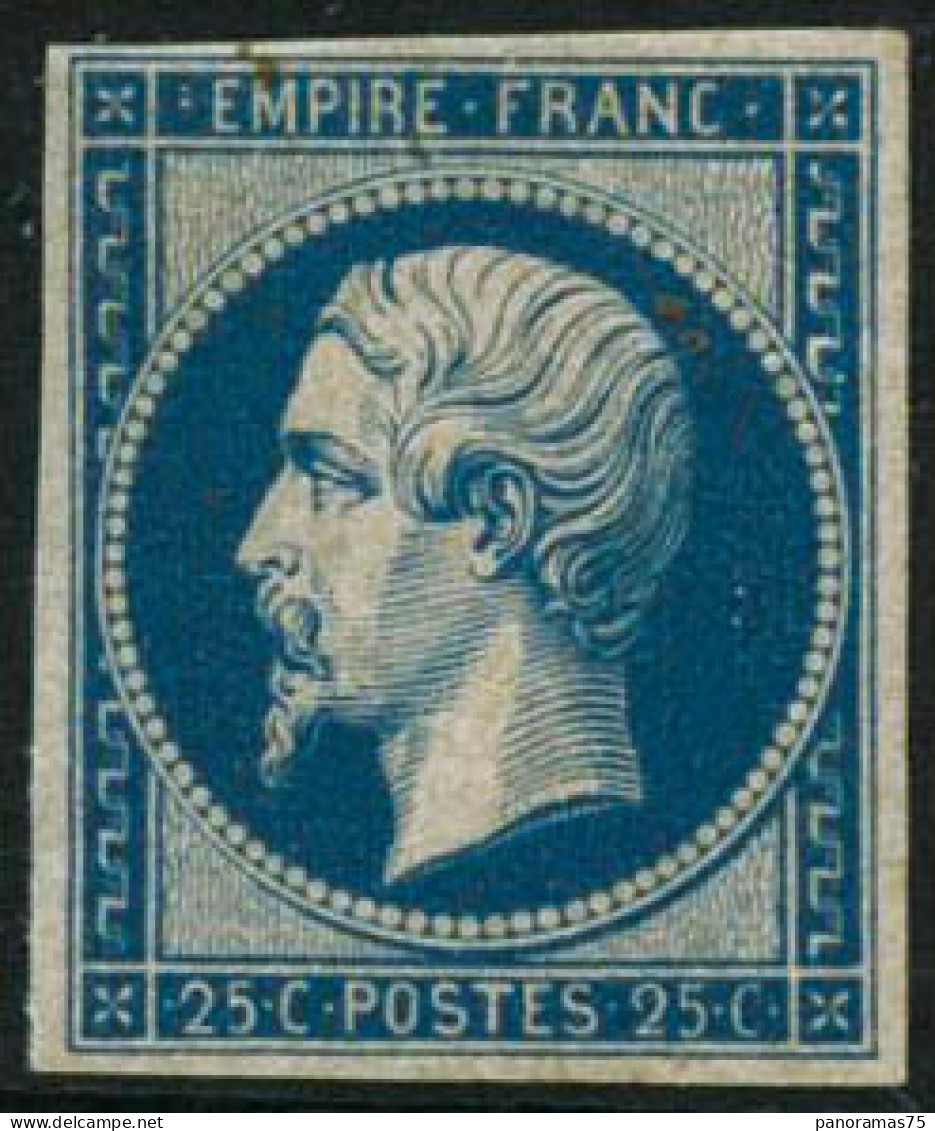 ** N°15c 25c Bleu, Réimp - TB - 1853-1860 Napoléon III.