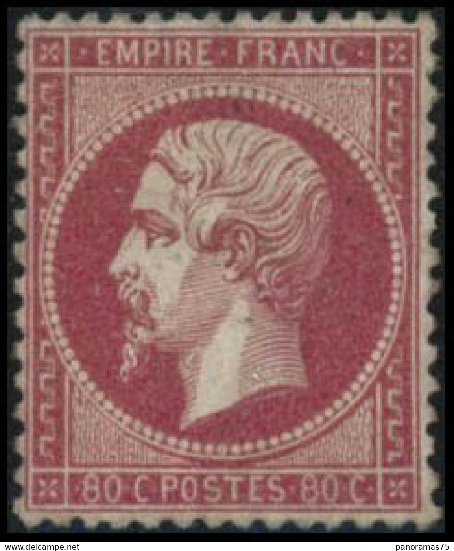 ** N°24 80c Rose - TB - 1862 Napoleon III