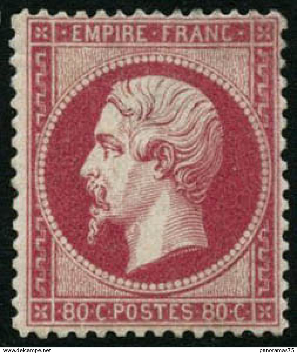 * N°24 80c Rose - TB - 1862 Napoléon III