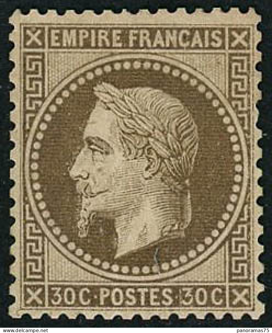 ** N°30 30c Brun - TB - 1863-1870 Napoléon III Con Laureles