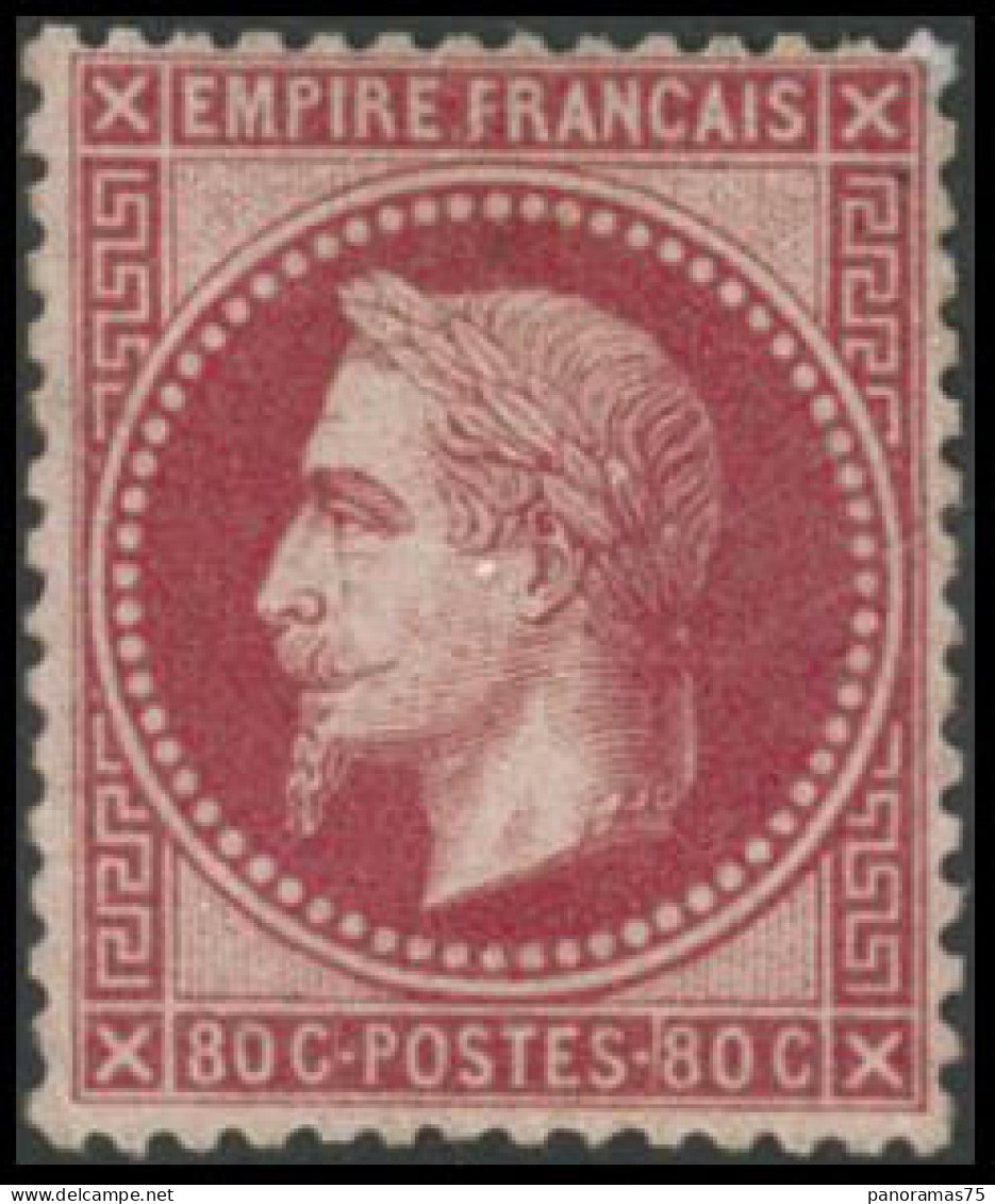 ** N°32 80c Rose - TB - 1863-1870 Napoléon III Lauré