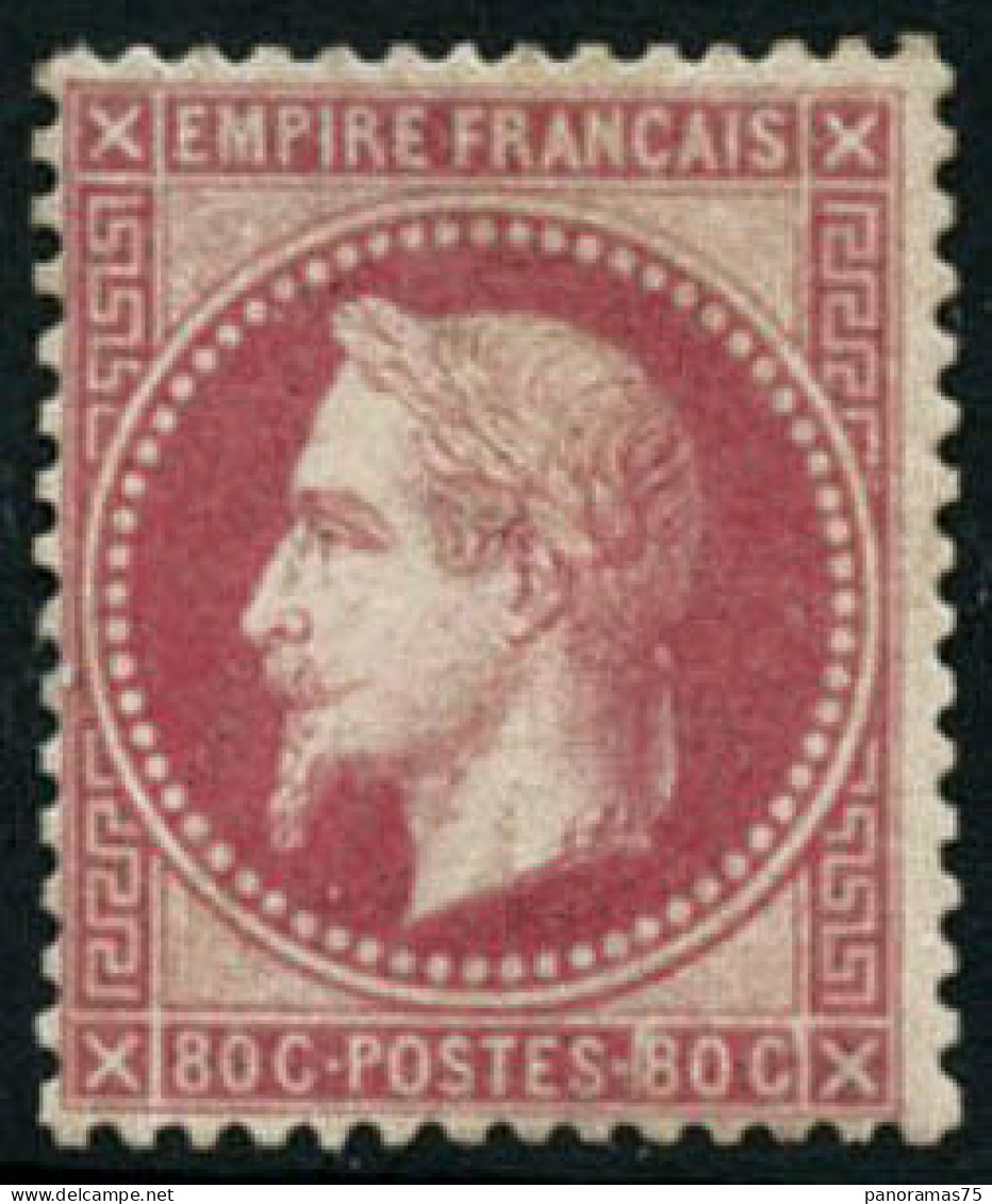 ** N°32 80c Rose, Signé Brun - TB - 1863-1870 Napoléon III. Laure