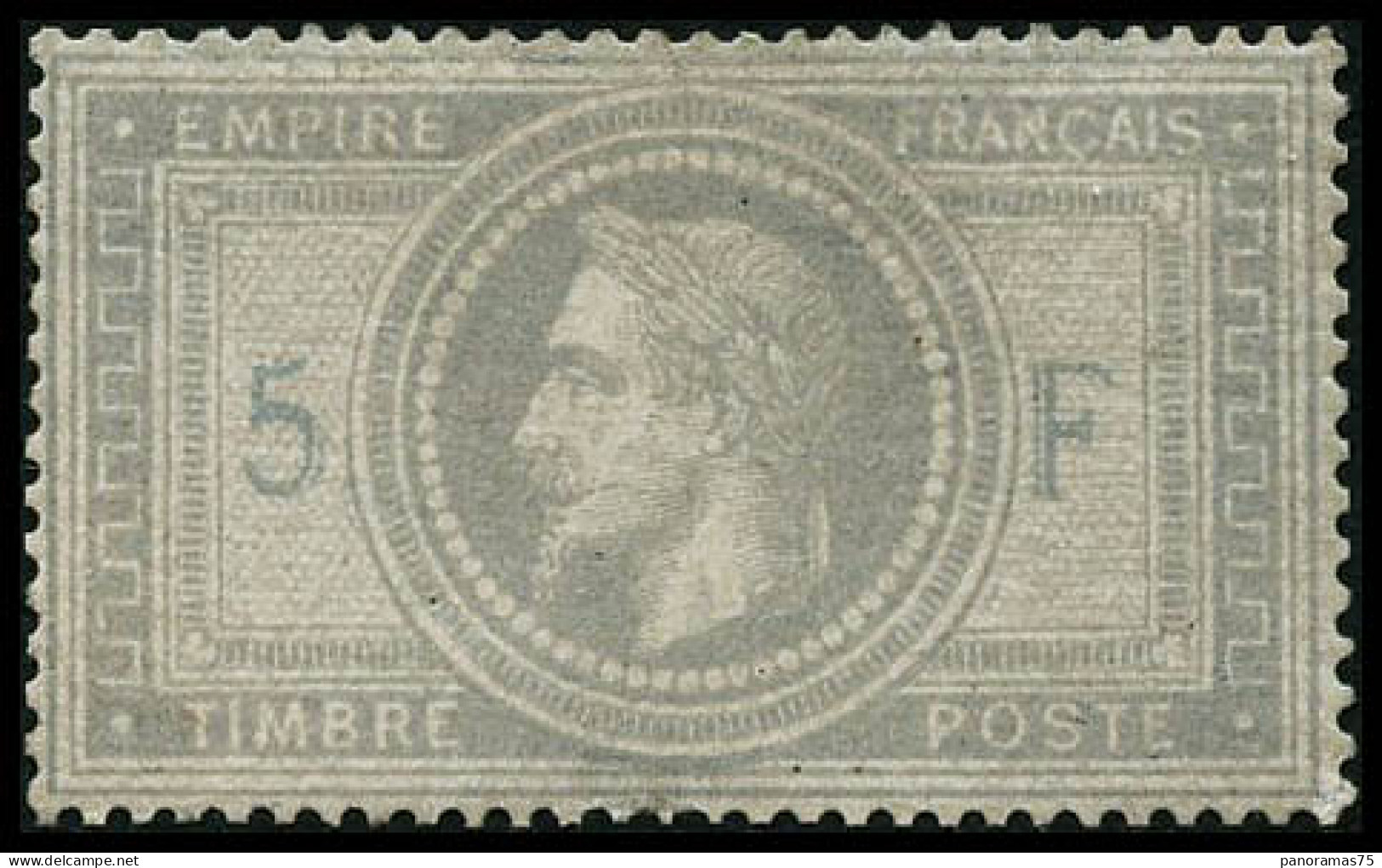 * N°33 5F Empire, Quasi SC - TB - 1863-1870 Napoléon III Con Laureles