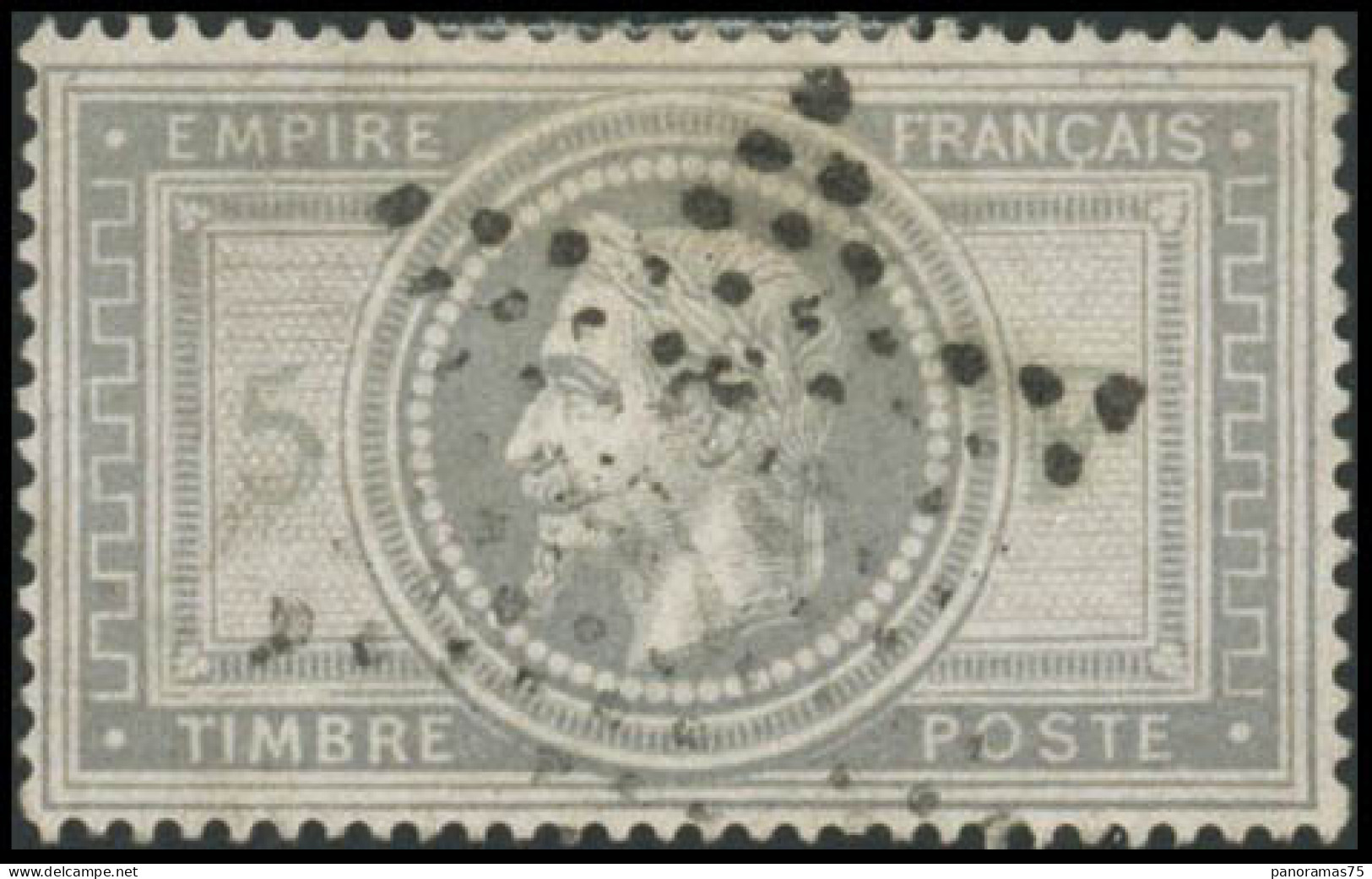 Obl. N°33 5F Empire, Pièce De Luxe - TB - 1863-1870 Napoléon III Lauré