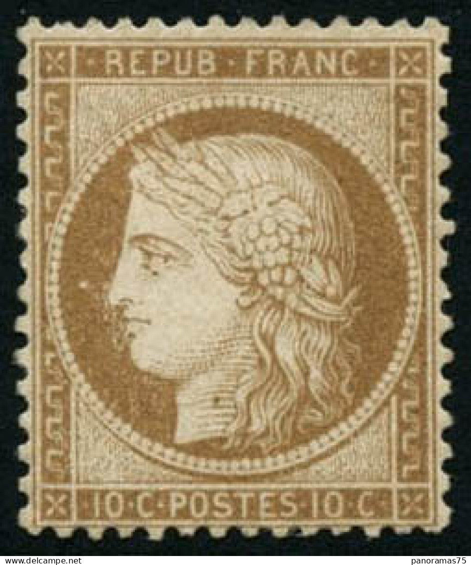 ** N°36 10c Bistre-jaune - TB - 1870 Siege Of Paris