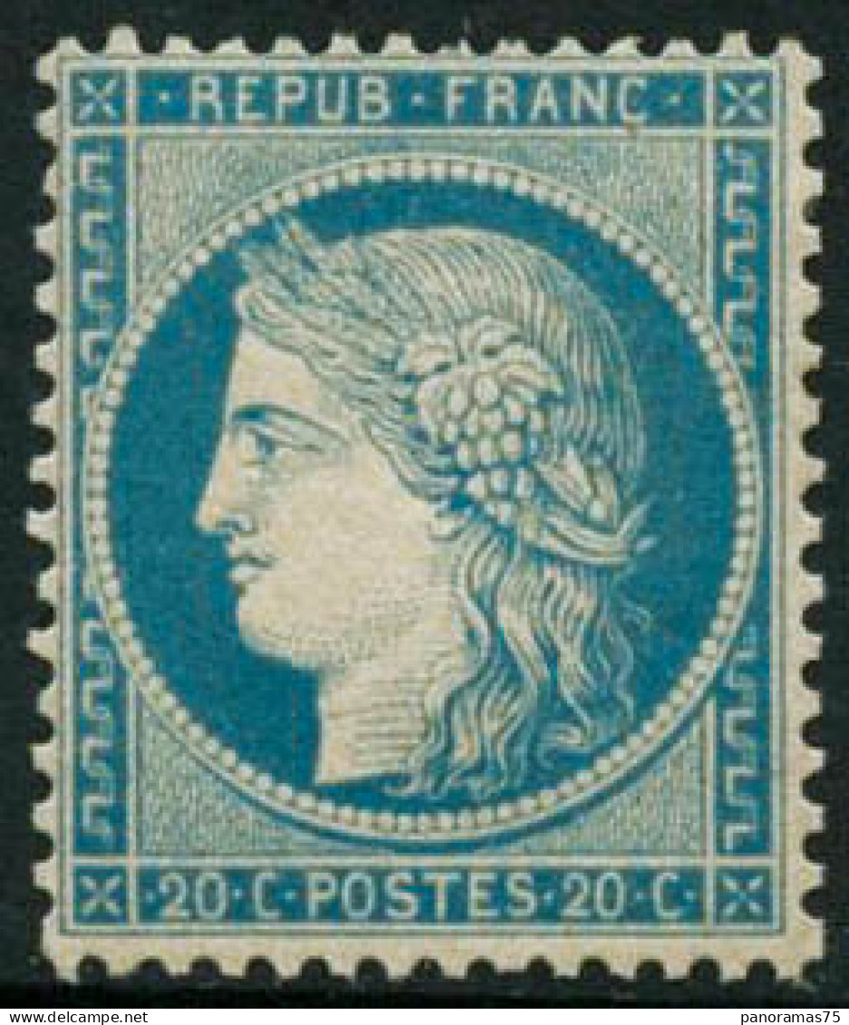 ** N°37 20c Bleu - TB - 1870 Asedio De Paris