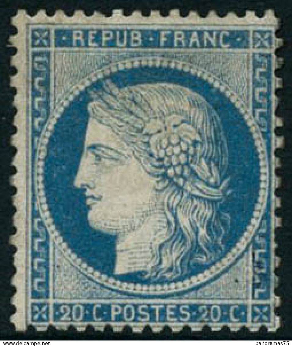 ** N°37 20c Bleu - TB - 1870 Asedio De Paris