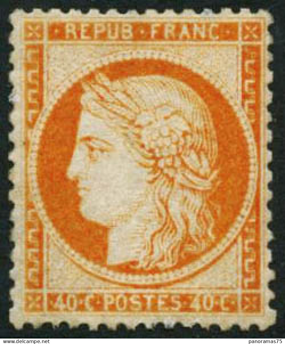 ** N°38 40c Orange - TB - 1870 Belagerung Von Paris