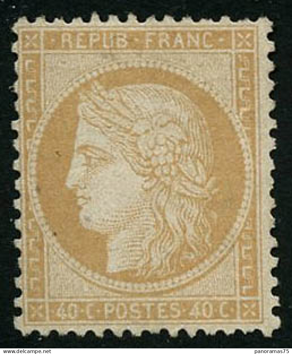 * N°38 40c Orange, Signé Calves - TB - 1870 Asedio De Paris