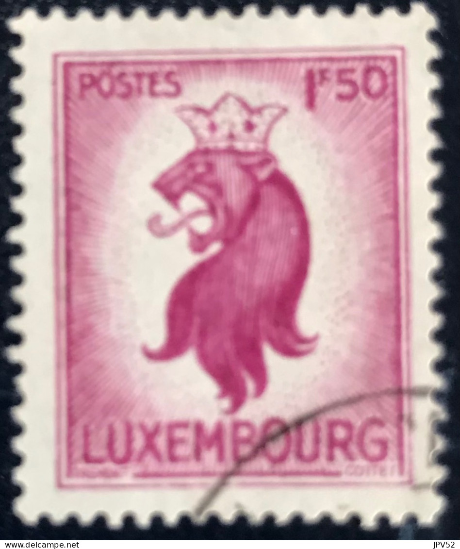 Luxembourg - Luxemburg - C18/33 - 1945 - (°)used - Michel 393 - Heraldische Leeuw - 1945 Heraldieke Leeuw