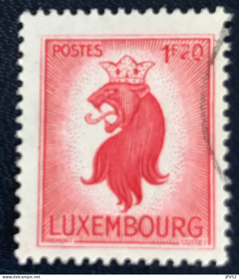 Luxembourg - Luxemburg - C18/33 - 1945 - (°)used - Michel 392 - Heraldische Leeuw - 1945 Leone Araldico