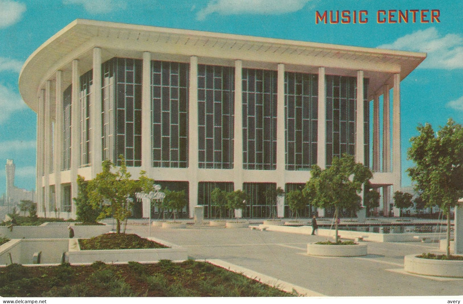 Music Center For The Performing Arts, Located Inthe Los Angeles Civic Center, Los Angeles, California - Los Angeles