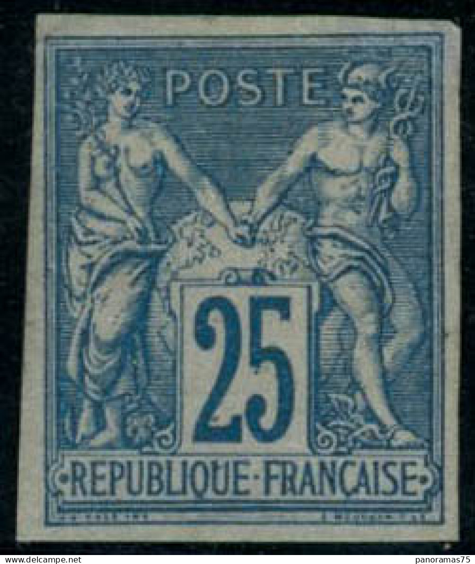 * N°35 25c Bleu, Qualité Standard - B - Autres & Non Classés