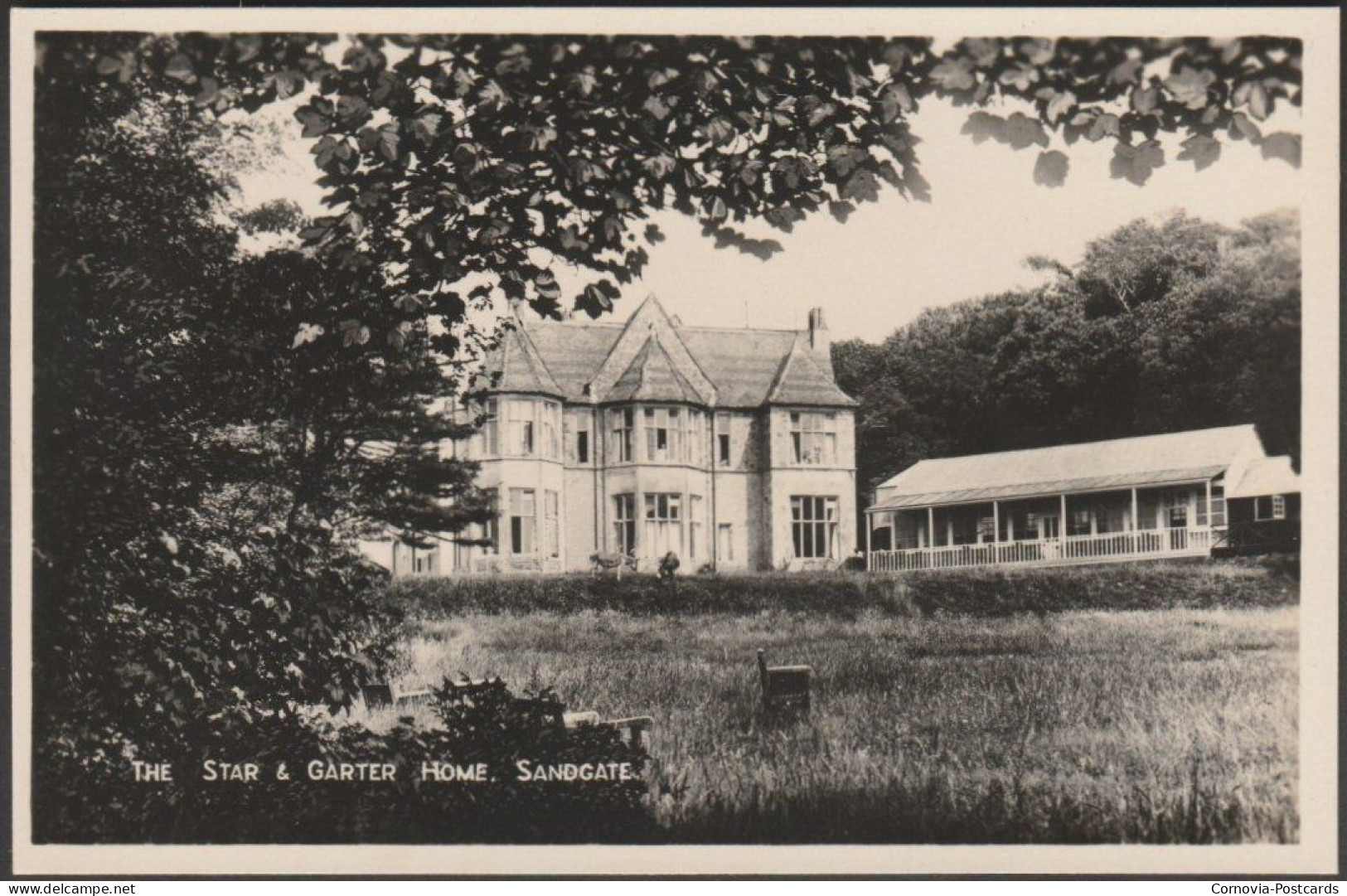 The Star & Garter Home, Sandgate, Kent, C.1930 - RP Postcard - Folkestone