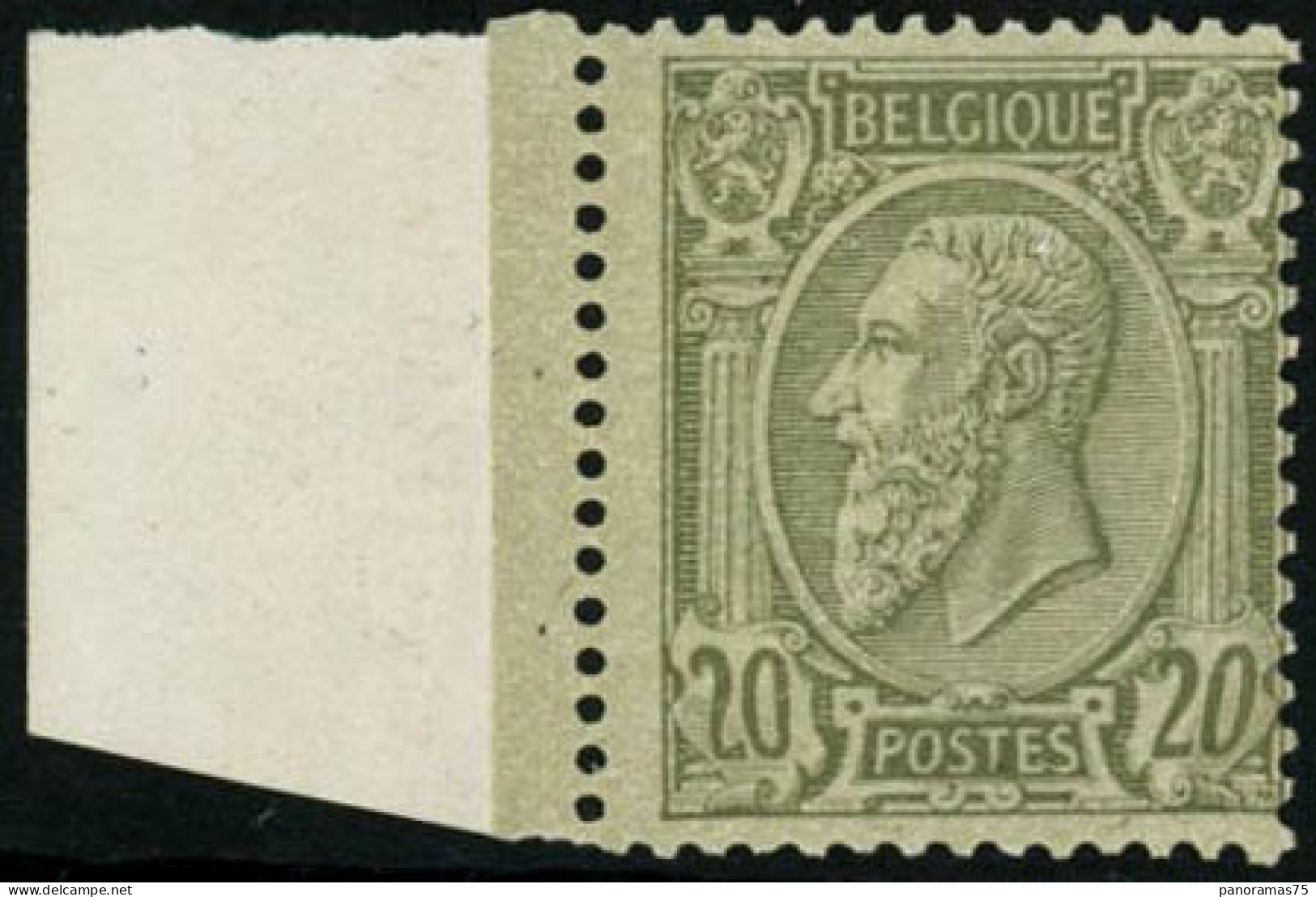 ** N°47 20c Olive S/vert - TB - Other & Unclassified