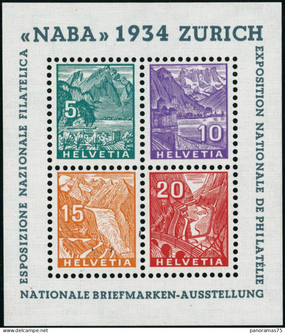 ** N°1 Le Bloc Naba 1934 - TB - Other & Unclassified