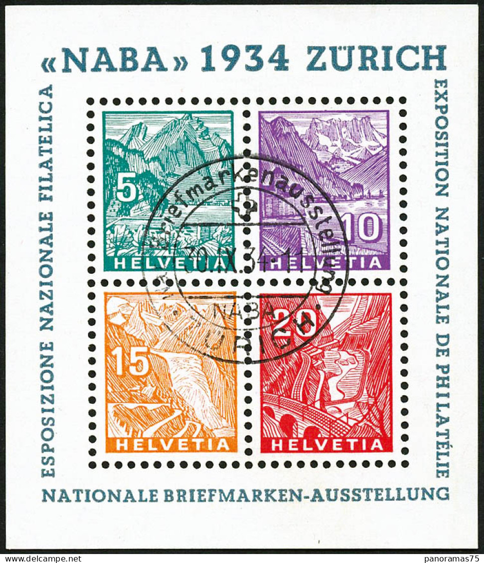 Obl. N°1 Le Bloc Naba 1934 - TB - Other & Unclassified