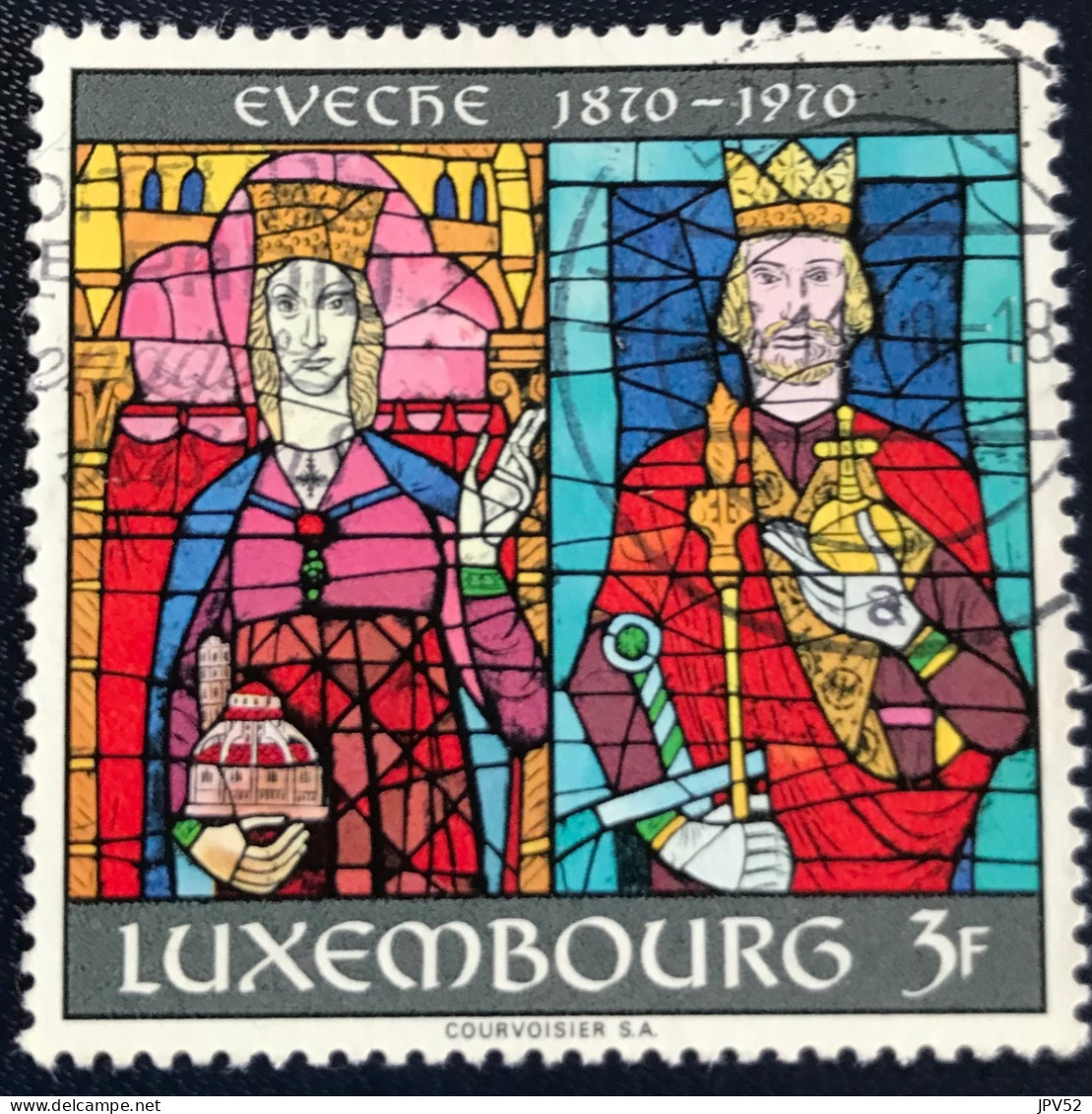 Luxembourg - Luxemburg - C18/33 - 1970 - (°)used - Michel 810 - Keizer Hendrik II. & Keizerin Cunrgonde - Used Stamps