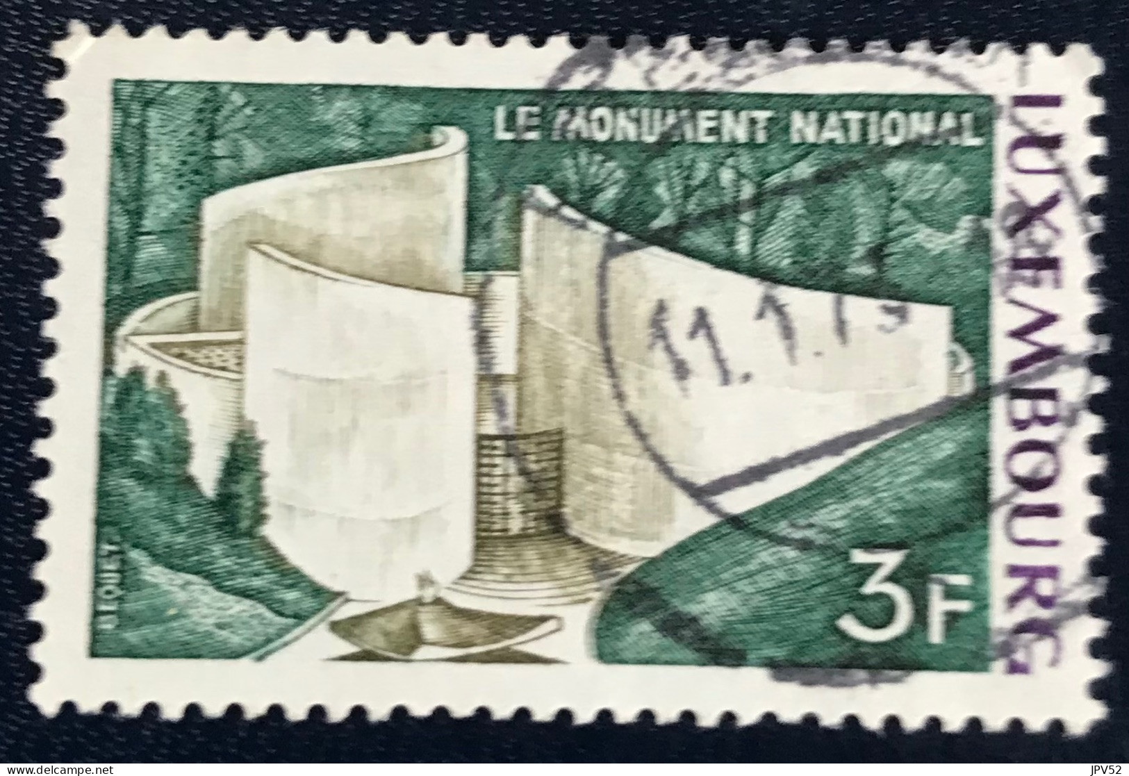 Luxembourg - Luxemburg - C18/34 - 1972 - (°)used - Michel 850 - Nationaal Monument - Oblitérés