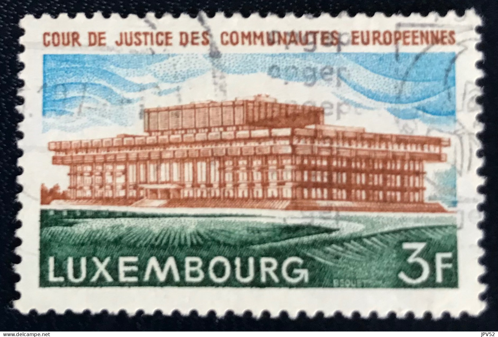 Luxembourg - Luxemburg - C18/34 - 1972 - (°)used - Michel 851 - Gerechtsgebouw Van De Europese Gemeenschap - Usati