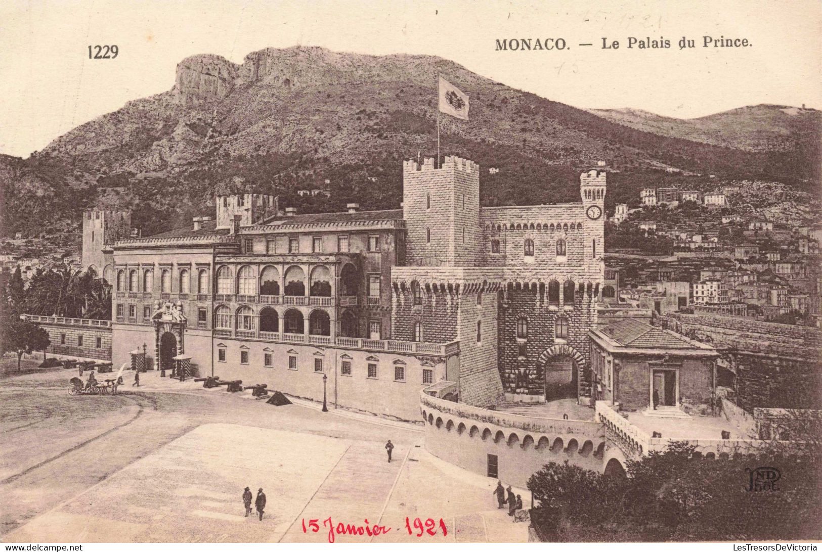 MONACO - Le Palais Du Prince - Carte Postale Ancienne - Prinselijk Paleis