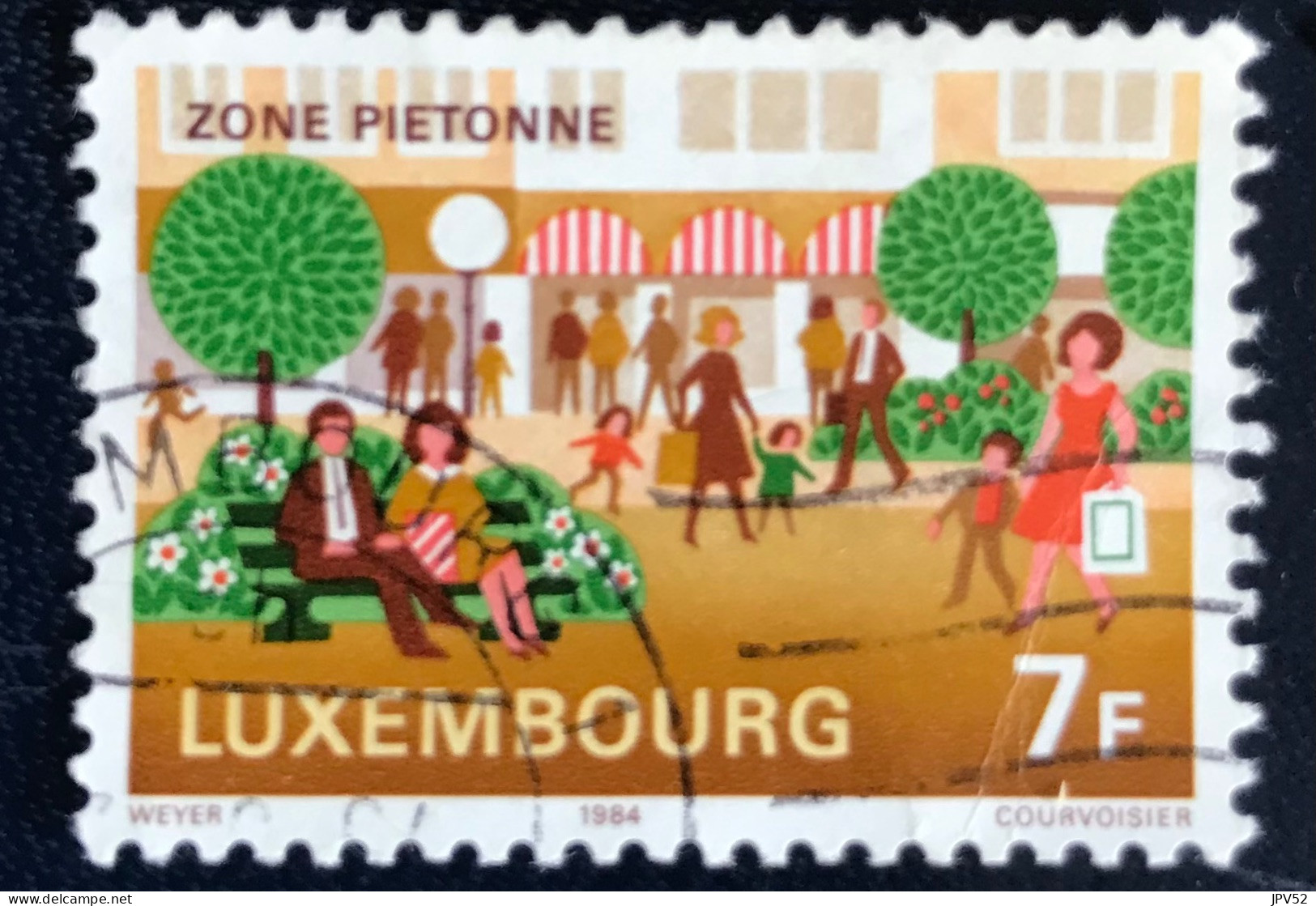 Luxembourg - Luxemburg - C18/34 - 1984 - (°)used - Michel 1095 - Milieubescherming - Gebraucht