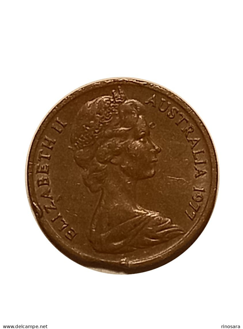 Errore Di Conio 1 Penny 1977 Australia - Abarten Und Kuriositäten