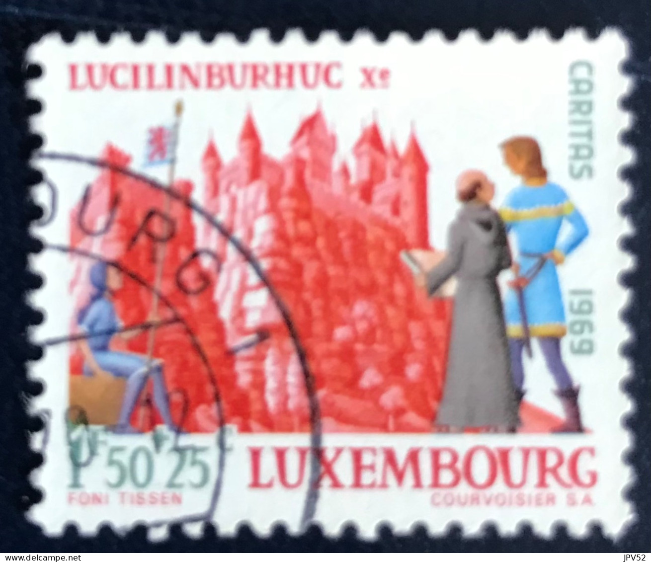 Luxembourg - Luxemburg - C18/34 - 1969 - (°)used - Michel 799 - Kasteel Lucilinburhuc - Usados