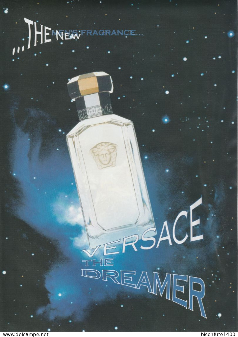 Publicité Parfum THE DREAMER Pour Femmes De Versace - Format A4 (Voir Photo) - Advertisings (gazettes)