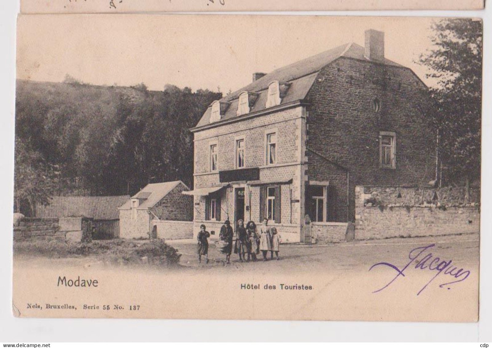 Cpa Modave  1903   Hotel - Modave